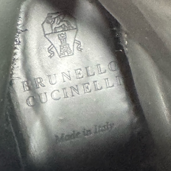 Brunello Cucinelli Monili Leather Combat Brown Boots - Refined Elegance - Picture 7 of 9